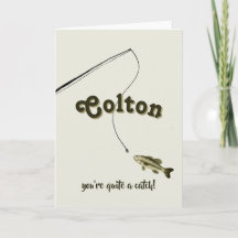 Je bent een vangst Groen Vis Valentijnskaart