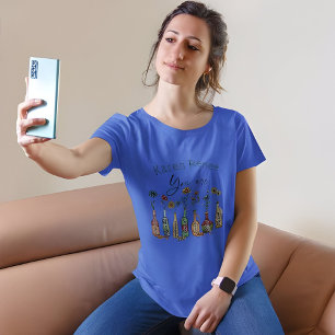Je bent een vrouw met bevestigende nationaliteit t-shirt