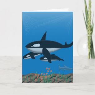 Je bent een walvis van een vader kaart