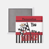 Je bent een winnaar | Docent Magneet (Voorkant / Achterkant)