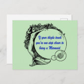 Je bent een Zeemeermin Briefkaart (Voorkant / Achterkant)