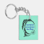 Je bent een Zeemeermin Sleutelhanger (Voorkant Links)