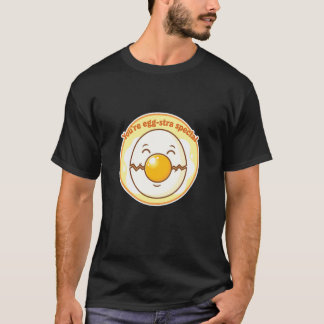 Je bent Egg-Stra Speciaal Schattige Puns Ei Grappi T-shirt