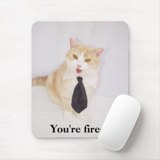 Je bent Fired. Muismat (Met muis)