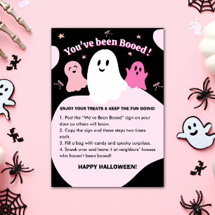 “Je Bent Geboeid” Halloween Buurtspelkaart Kaart
