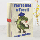 Je bent geen Fossil Kaart (Gele Bloem)