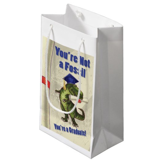 Je bent geen Fossil Klein Cadeauzakje (Voorkant Gekanteld)