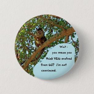 Je bent geëvolueerd uit de VS? Ronde Button 5,7 Cm