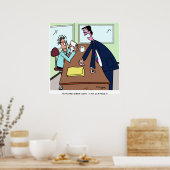 Je bent gefileerd tot ik kalm. poster (Keuken)