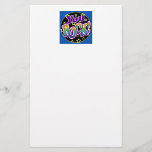 Je bent gek! briefpapier