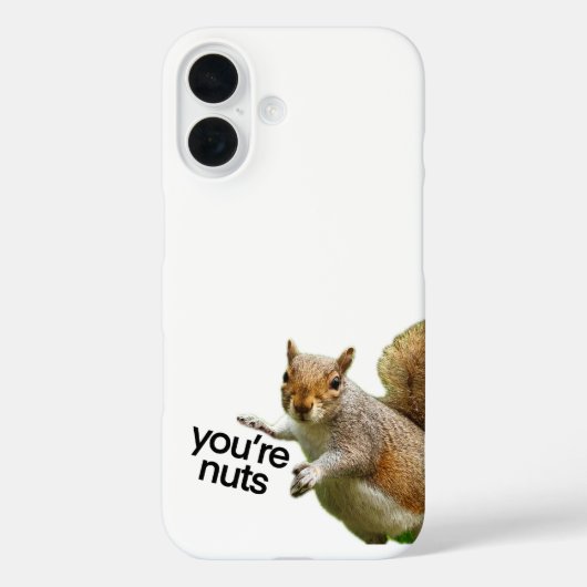 ‘Je bent gek’ Case-Mate iPhone Case (Achterkant)