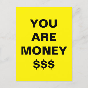  Je Bent Geld Inspirerend  Briefkaart