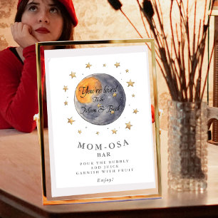 Je bent geliefd bij het Moon Stars Mom-osa Baby sh Poster