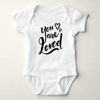 Je bent geliefd - Inspirerend baby Romper