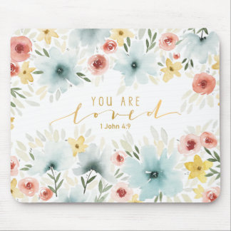 Je bent geliefd (scripture) mousepad muismat
