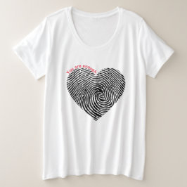 Je bent genoeg hart T-shirt