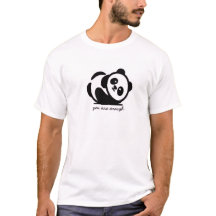 Je bent genoeg Panda T-shirt