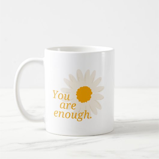 Je bent genoeg - positieve offertes voor een vlott koffiemok (Links)
