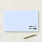 Je bent genoeg post-it® notes (Op bureau)