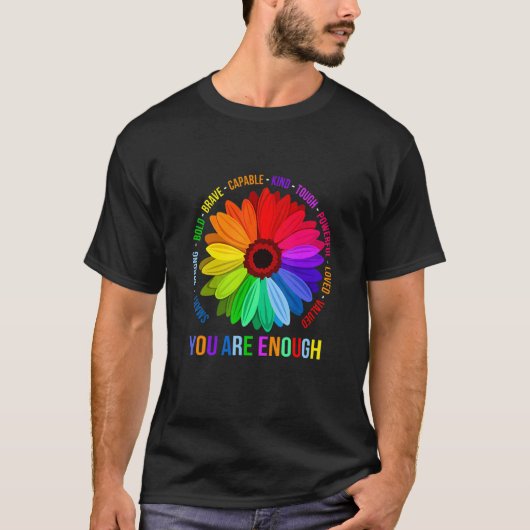 Je bent genoeg slimme sterke dappere dappere Eno T-shirt (Voorkant)