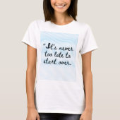 je bent genoeg t-shirt (Voorkant)