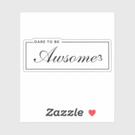 Je bent genoeg - Zelfliefde Hart Sticker