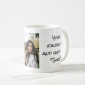 Je bent Gesponnen Fect Koffiemok (Voorkant rechts)