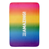 Je bent geweldig! badmat (Voorkant Verticaal)