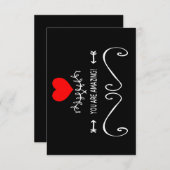 Je bent geweldig! bedankkaart (Voorkant / Achterkant)