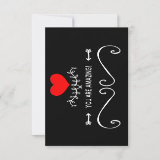 Je bent geweldig! bedankkaart