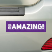 Je bent geweldig! bumpersticker (Op auto)