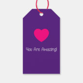Je bent geweldig! cadeaulabel (Achterkant)