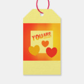 Je bent geweldig cadeaulabel (Achterkant)