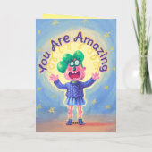 Je bent geweldig kaart (Achterkant)