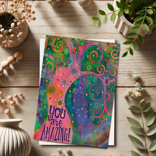 Je bent geweldig kaart