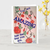 Je bent geweldig kaart (Gele Bloem)