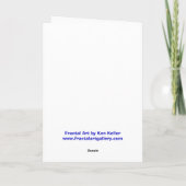 Je bent geweldig! kaart (Achterkant)