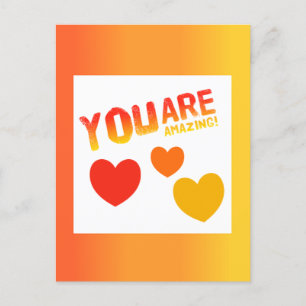 Je bent geweldig magneet briefkaart