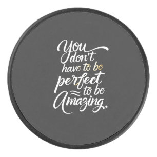 Je bent geweldig Motivatie Hockey Puck