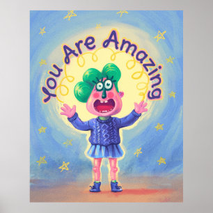 Je bent geweldig poster