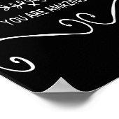 Je bent geweldig! poster (Hoek)