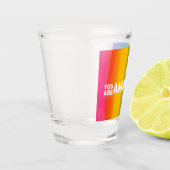 Je bent geweldig! shot glas (Links)