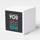 Je bent geweldige bedankdoosjes (Voorkant Zijde)