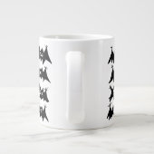 Je bent Geweldige koffie-Mok. Extra Grote Beker (Achterkant)