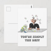 Je bent gewoon de beste .persoonlijke tekst briefkaart (Voorkant / Achterkant)