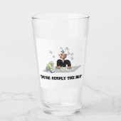 Je bent gewoon de beste .persoonlijke tekst glas (Voorkant)