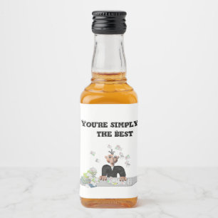 Je bent gewoon de beste .persoonlijke tekst likeurfles etiket