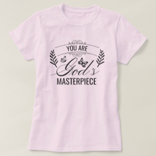Je bent Gods sterstuk Religieuze T-Shirt