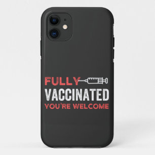 JE BENT GOED VACCINEERD iPhone 11 HOESJE