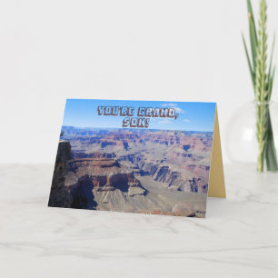 Je bent Grand. Grand Canyon Birthday Card Kaart